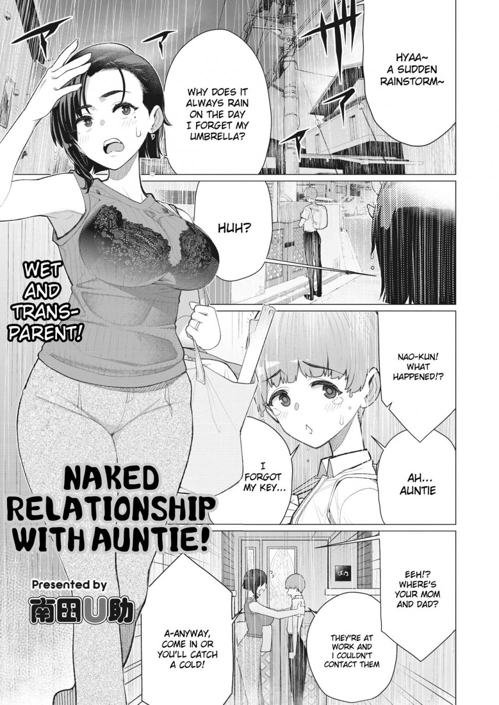 Hentai Manga Comic-Naked Relationship with Auntie!-Read-1